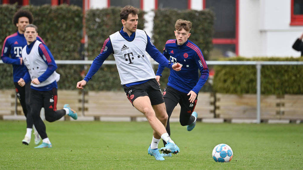 Leon Goretzka kehrte beim FC Bayern ins Mannschaftstraining zurück