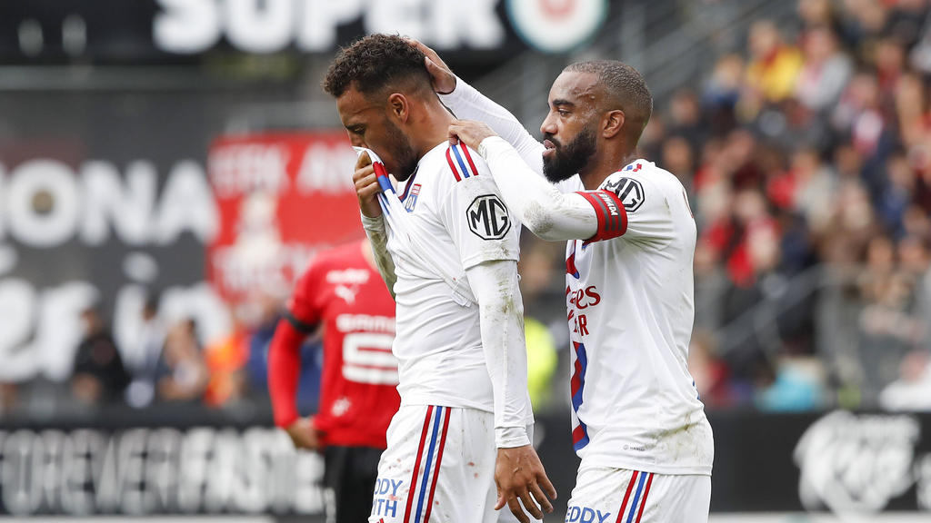 Corentin Tolisso (l.) spielte in der letzten Saison noch für den FC Bayern Corentin Tolisso (l.) spielte in der letzten Saison noch für den FC Bayern