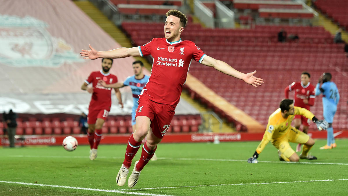 Diego Jota erzieltes den Siegtreffer für den FC Liverpool Diego Jota erzieltes den Siegtreffer für den FC Liverpool