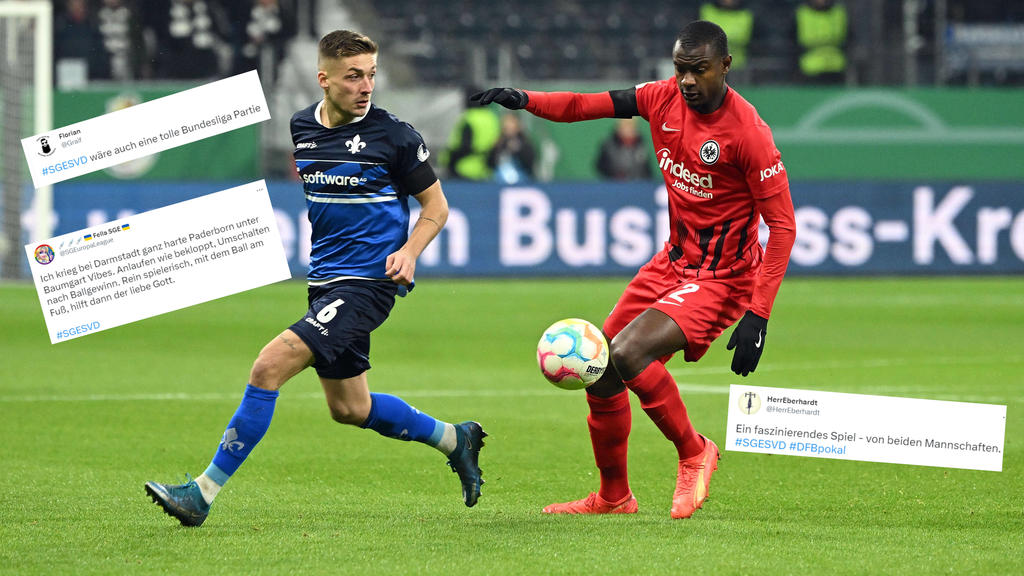 Eintracht Frankfurt schlägt SV Darmstadt 98: So reagiert das Netz