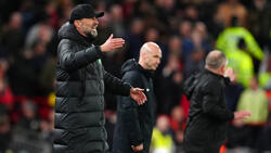 Liverpools Trainer Jürgen Klopp jubelte nach dem Sieg gegen Sheffield United