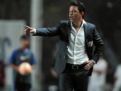 Marcelo Gallardo, preparador del River Plate. (Foto: Getty)