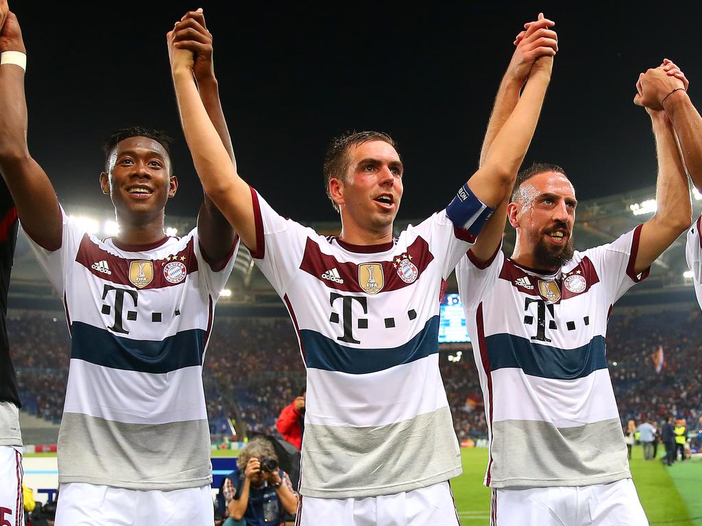 Philipp Lahm (M.) kehrt in den Kader von Bayern München zurück Philipp Lahm (M.) kehrt in den Kader von Bayern München zurück