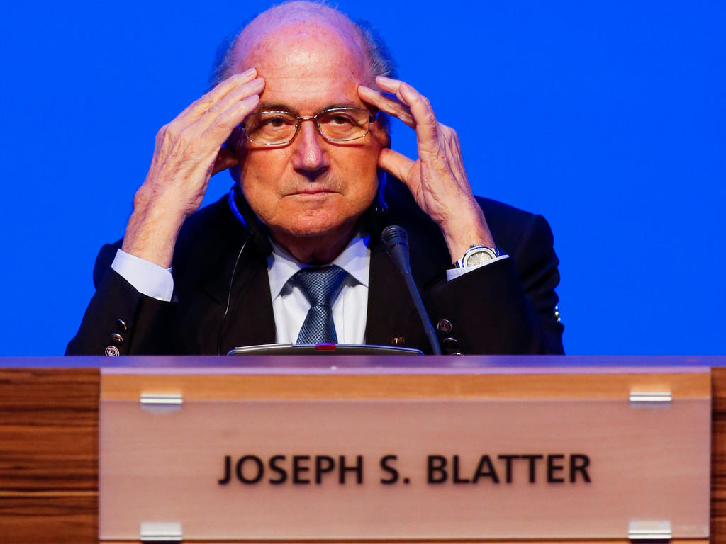 Sepp Blatter hält in Wien die Begrüßungsrede