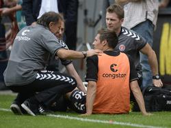 Sören Gonther verletzte sich vor der Partie gegen Fürth