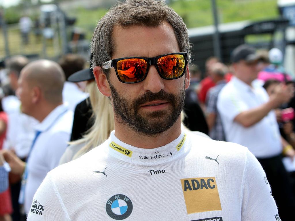 Happy bei RMG: Timo Glock Happy bei RMG: Timo Glock