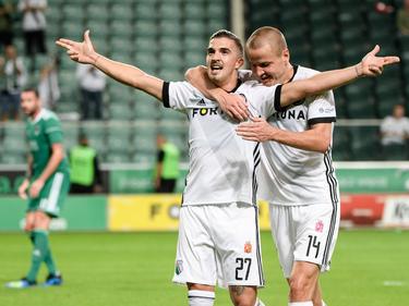 Carlos López marcó el 3-0 contra el Cork City. (Foto: Getty)