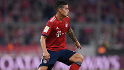 James Rodríguez glänzt momentan nur selten im Bayern-Trikot