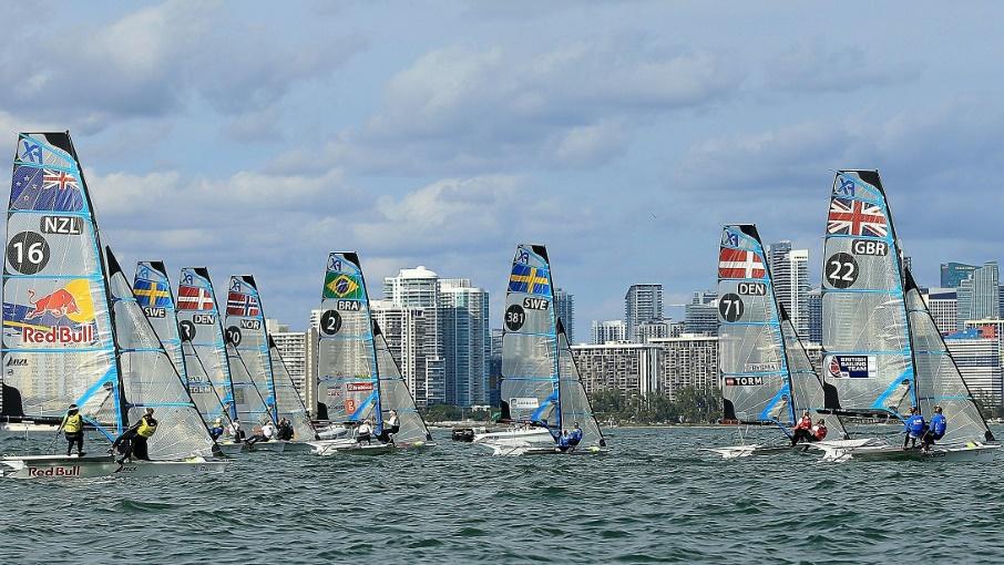 Die deutsche Segler präsentierten sich in Miami formstark Die deutsche Segler präsentierten sich in Miami formstark