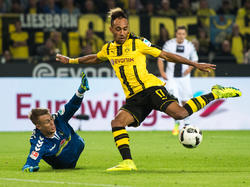 Pierre-Emerick Aubameyang soll bei ManCity ein heißes Thema sein