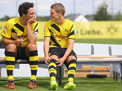 Lehrer und Lehrling: Mats Hummels (l.) und Matthias Ginter