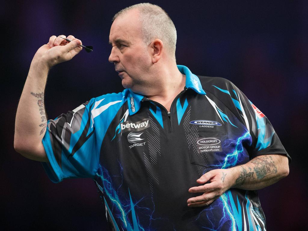 Phil Taylor ist eine Legende im Darts-Sport Phil Taylor ist eine Legende im Darts-Sport