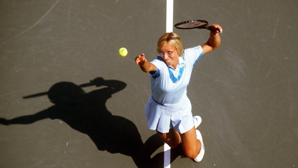Platz 7: Martina Navratilova (USA) - 4 Siege
