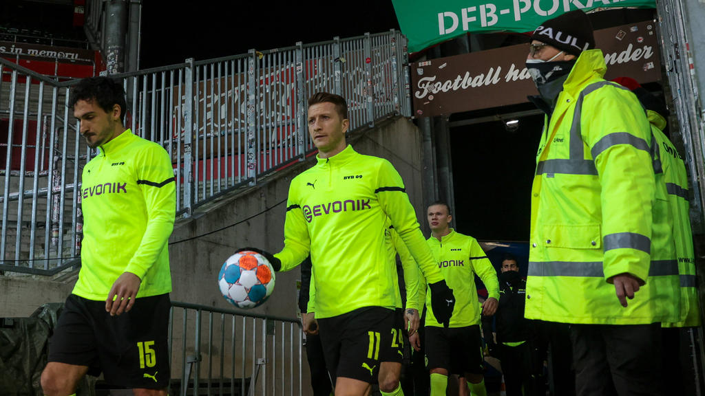BVB-Kapitän Marco Reus war nach dem Pokal-Aus bedient