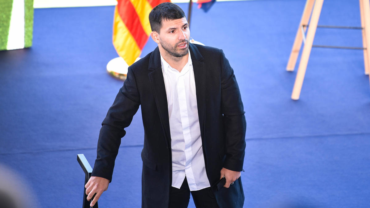 Sergio Agüero hat seine Karriere kürzlich beenden müssen - der FC Bayern tauchte nie in seiner Vita auf