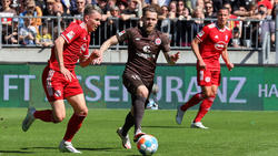 Der FC St.Pauli bezwingt Fortuna Düsseldorf mit 2:0