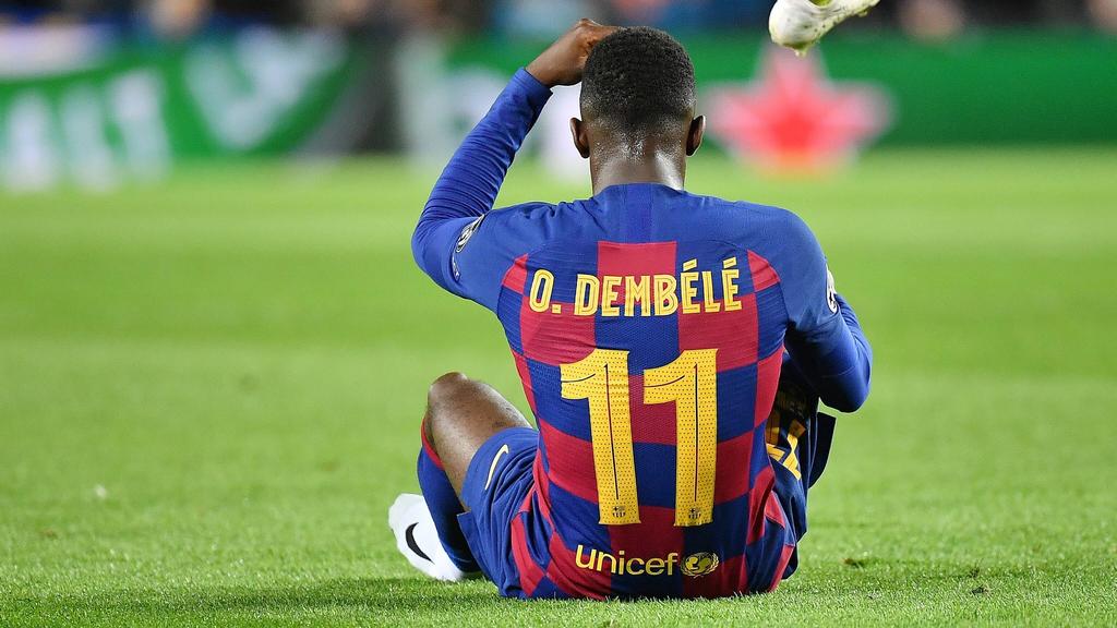 Ousmane Dembélé ist erneut schwer verletzt