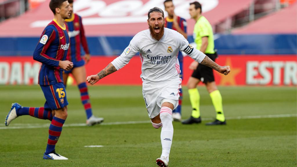 Kapitän Sergio Ramos brachte Real Madrid auf die Siegerstraße