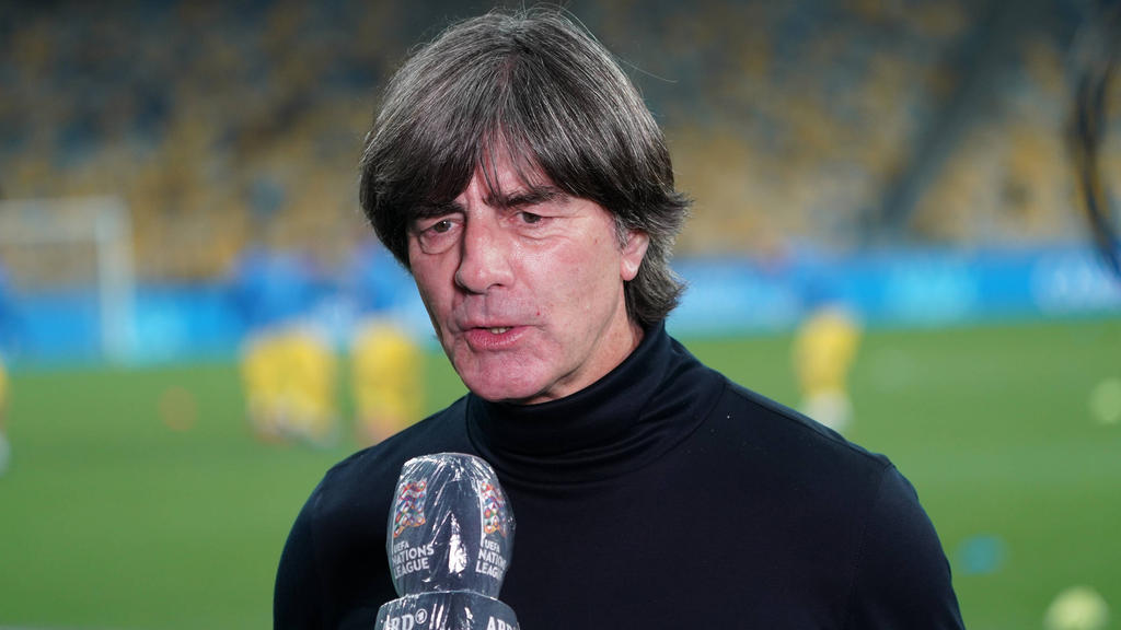 Bundestrainer Joachim Löw reagierte vor der Partie in der Ukraine auf jüngste Kritik an seinen Entscheidungen