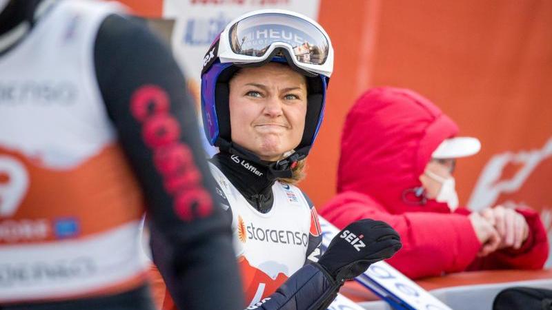 Ist bei der WM beim Einzel dabei: Skispringerin Carina Vogt Ist bei der WM beim Einzel dabei: Skispringerin Carina Vogt