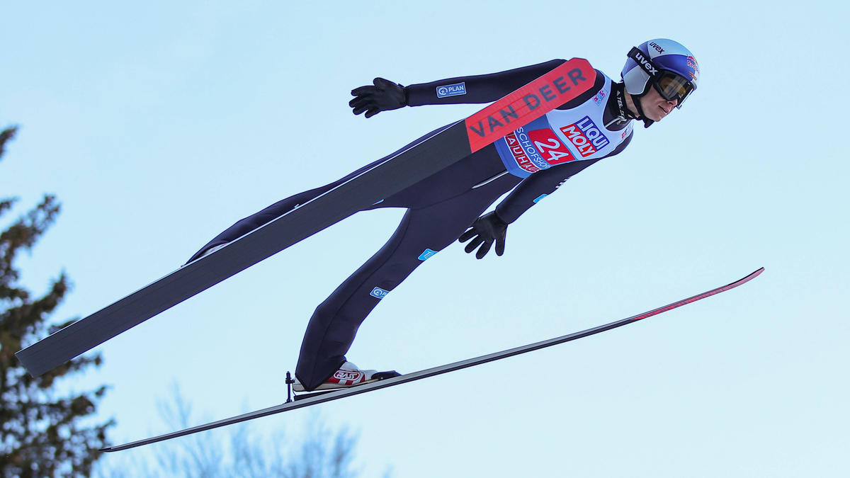Andreas Wellinger sorgte für den deutschen Lichtblick im Skispringen