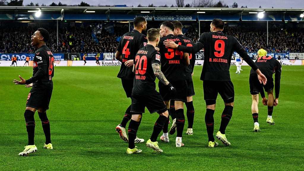 Bayer Leverkusen ließ gegen Darmstadt nichts anbrennen