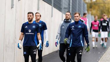 Matheo Raab (r.) könnte den HSV im Sommer verlassen