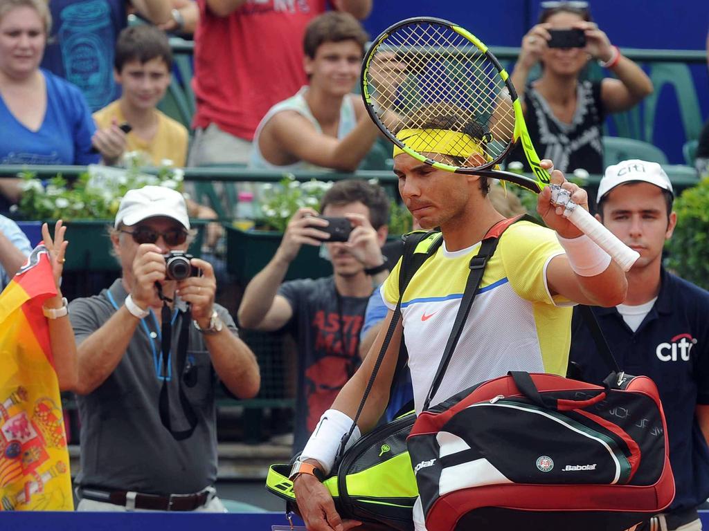 Rafael Nadal unterlag in Buenos Aires dem Österreicher Dominic Thiemi Rafael Nadal unterlag in Buenos Aires dem Österreicher Dominic Thiemi