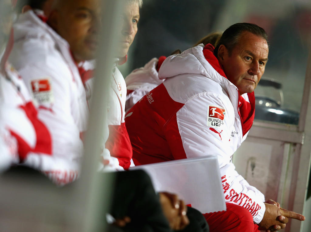 Huub Stevens empfängt mit dem VfB Stuttgart 