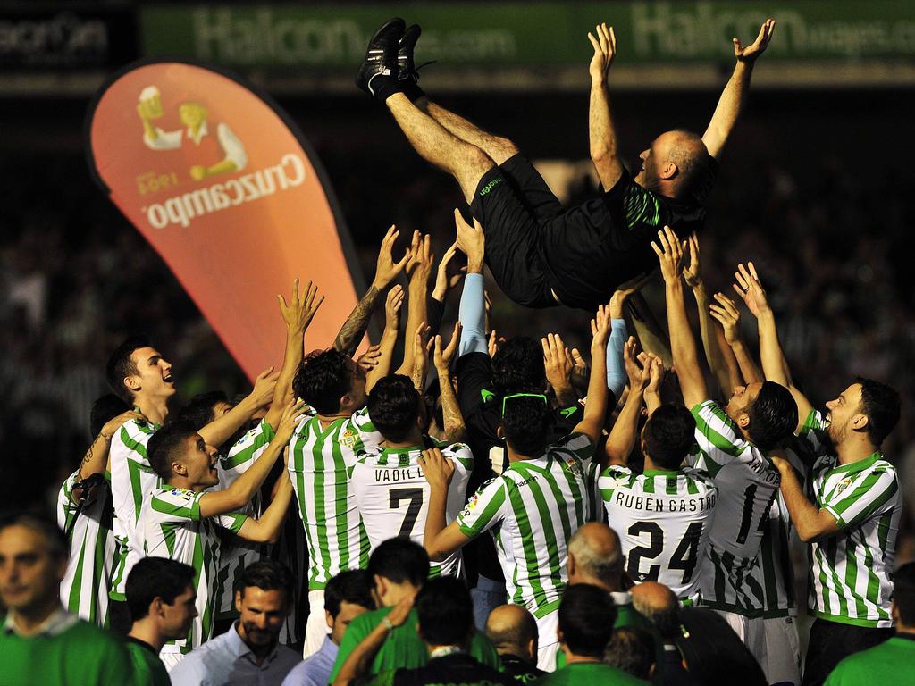 El Real Betis subió a Primera tras ser campeón en la Liga Adelante. (Foto: Imago)