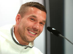 Lukas Podolski hat immer einen lockeren Spruch parat