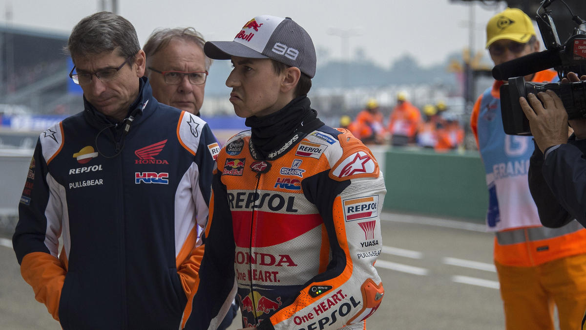 Steht in der Kritik: Jorge Lorenzo Steht in der Kritik: Jorge Lorenzo