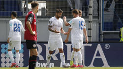 Der 1. FC Magdeburg hat das Spektakel in Wiesbaden gewonnen