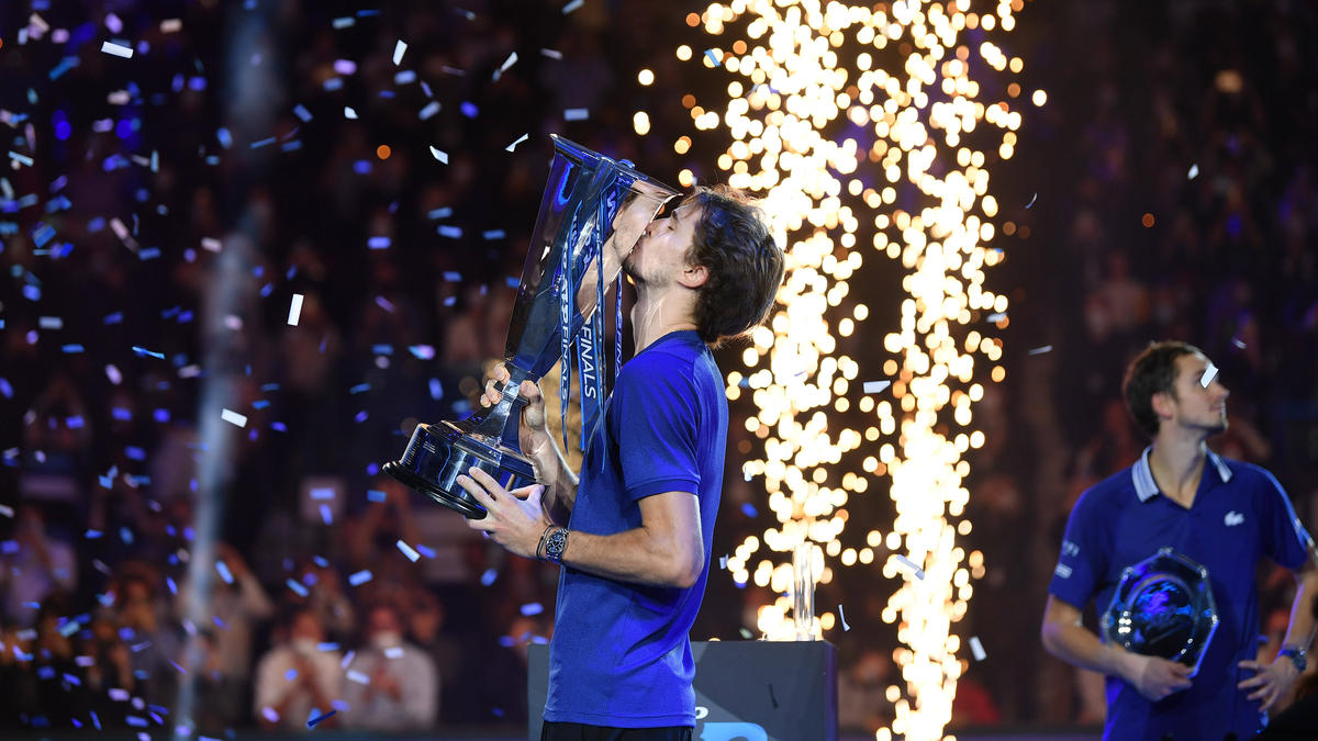 Alexander Zverev gewinnt die ATP Finals