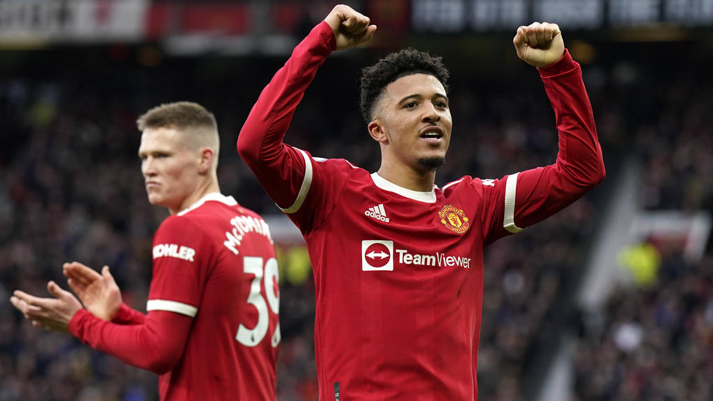 Jadon Sancho wechselte vom BVB zu Manchester United Jadon Sancho wechselte vom BVB zu Manchester United