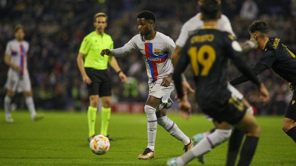 Ansu Fati erlöste den FC Barcelona erst in der Verlängerung