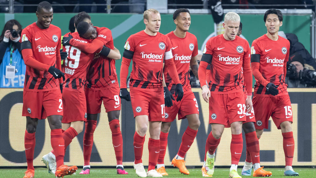 Eintracht Frankfurt steht im Viertelfinale des DFP-Pokal