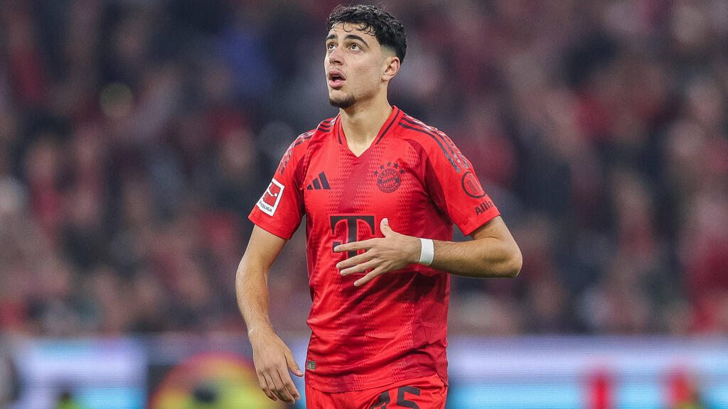 Brach sich das Schlüsselbein: Aleksandar Pavlovic vom FC Bayern Brach sich das Schlüsselbein: Aleksandar Pavlovic vom FC Bayern