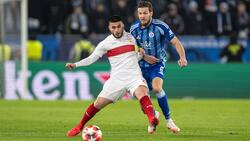 Deniz Undav war nicht mit allem zufrieden, was das VfB in Bratislava bot.