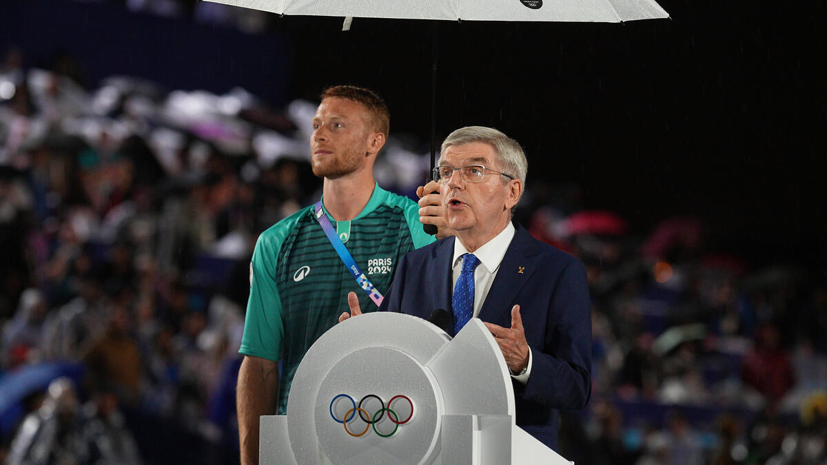 IOC-Präsident Thomas Bach ist von Olympia in Paris begeistert.