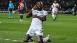 Marcus Thuram trifft gegen Barca in der Champions League