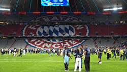 Auf dem heiligen Rasen des FC Bayern wurde nach dem CL-Finale lange gefeiert