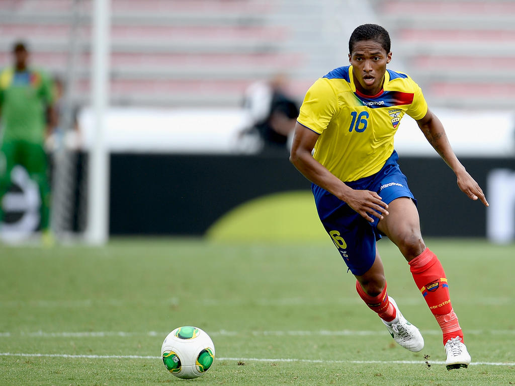 Antonio Valencia braucht mit Ecuador noch zwei Punkte, um sicher in Brasilien dabei zu sein.