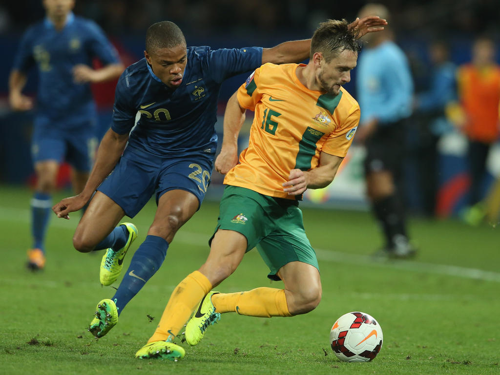 James Holland war wieder für Australien im Einsatz und verlor mit den Socceroos gegen Frankreich 0:6