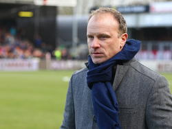 Assistent-trainer Dennis Bergkamp na afloop van het competitieduel tussen Go Ahead Eagles en Ajax. (08-02-2015). 
