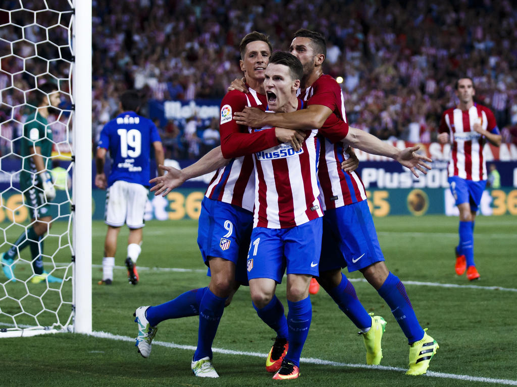 El Atlético no pudo ganar en el debut liguero en el Calderón. (Foto: Getty)