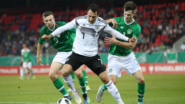 Levin Öztunali traf zum 2:0 für die deutsche U21