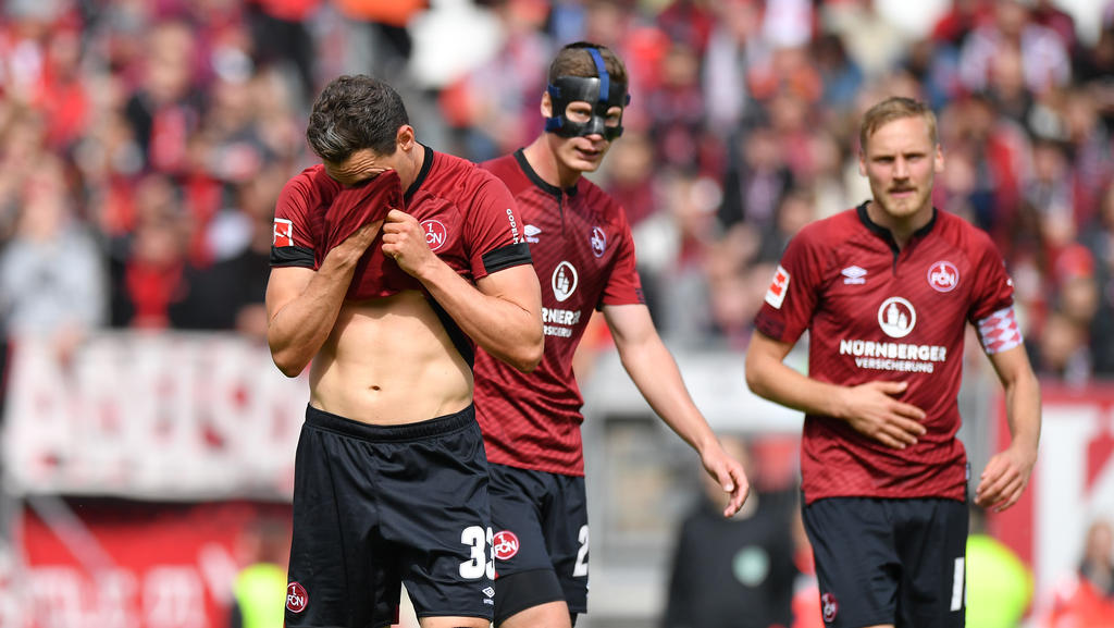 Platz 6: 1. FC Nürnberg in der Saison 2018/2019 - 0,56 Punkte im Schnitt