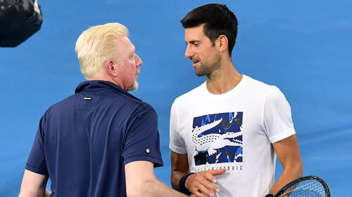 Werden in der Trainer-Spieler-Konstellation nicht mehr zusammenarbeiten: Boris Becker und Novak Djokovic