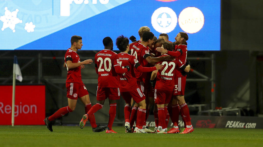 Fortuna Düsseldorf siegt in Darmstadt 3:1
